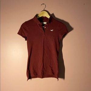 Maroon polo